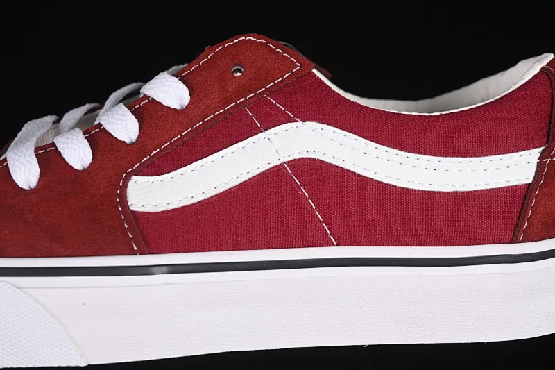 All categories Vans Vans series Vans Low Vans low-top Vans Sk8-Low burgundy non-slip casual skate shoes VN0A4UUK5U7